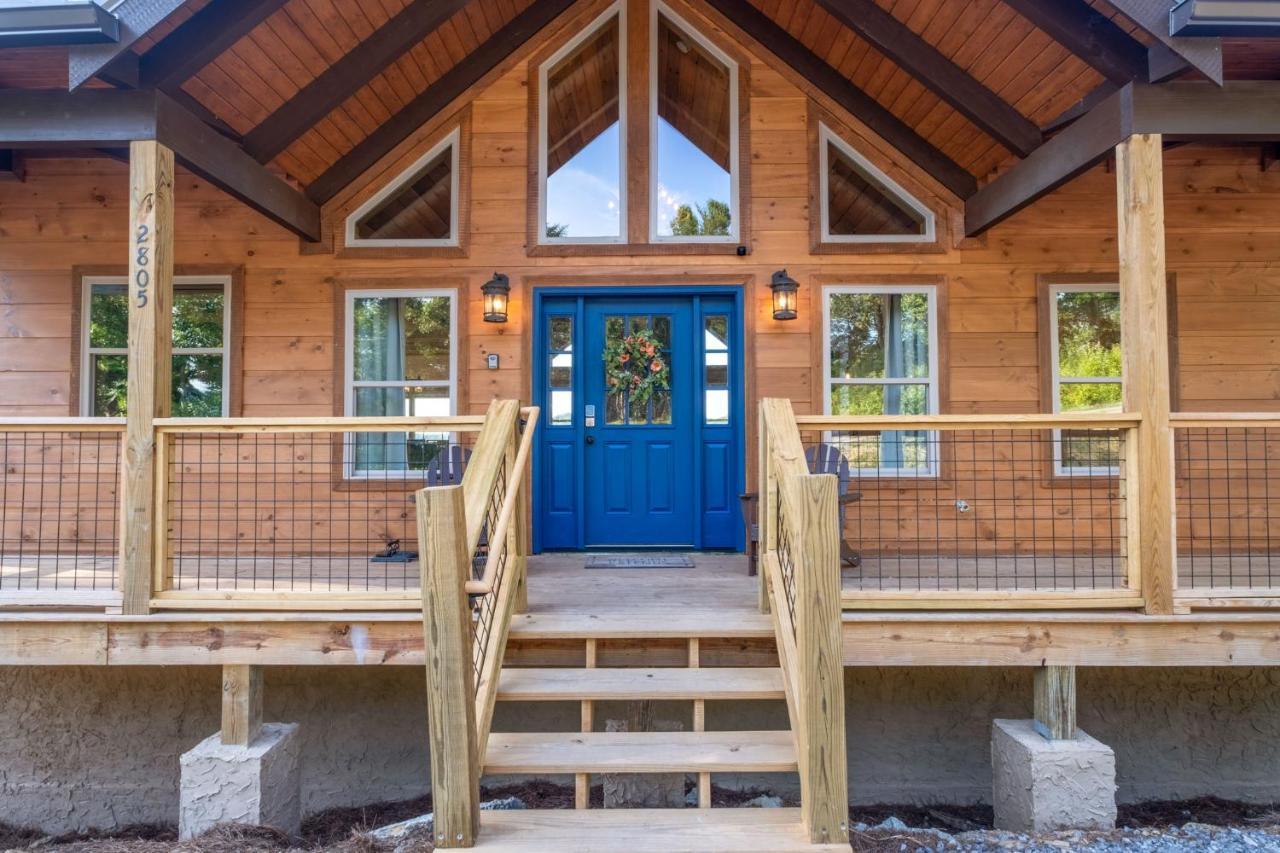 New / 3 King Suites / Sleeps12 / View / 5 Mi To Pf / Hot Tub Sevierville Kültér fotó